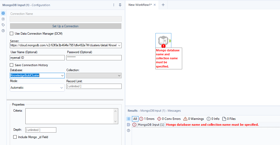 Request for Guidance on Establishing Connection to... Alteryx Community